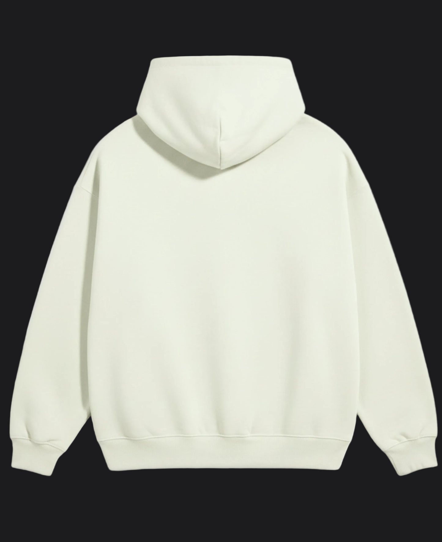 Unusual Oversized Hoodie Off White - Xarlo