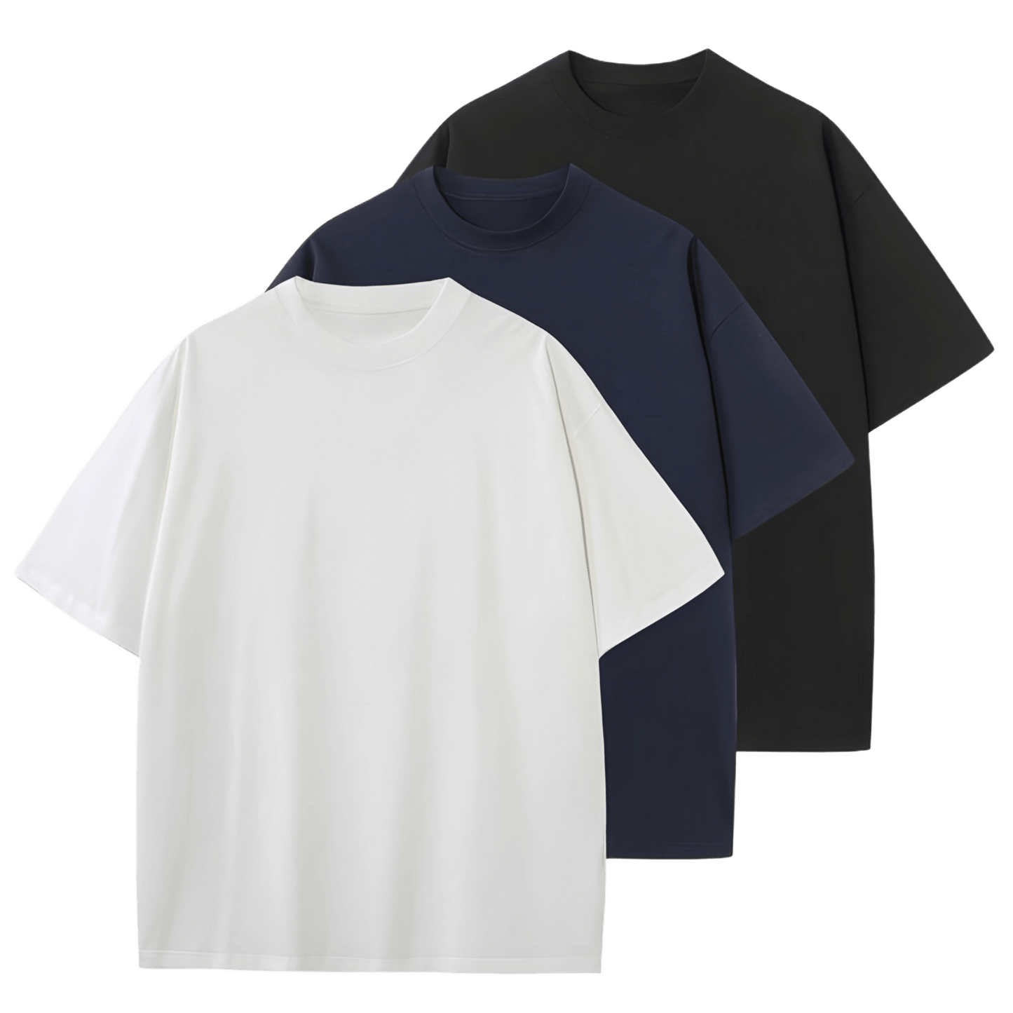 Osized Solids White Blue Black - Xarlo