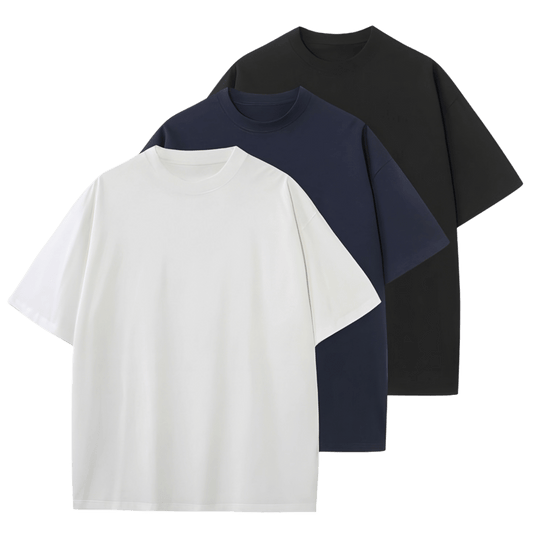 Osized Solids White Blue Black - Xarlo